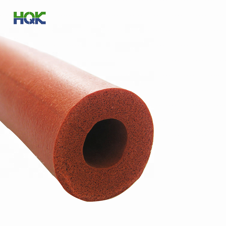 Extruded Silicone Sponge Tube with Cutting Service for Heat Resistance