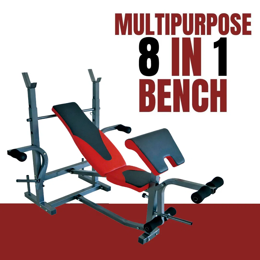 Multifunctional Plate Loaded Gym Equipment Weight Bench Gym Bench for Body Building