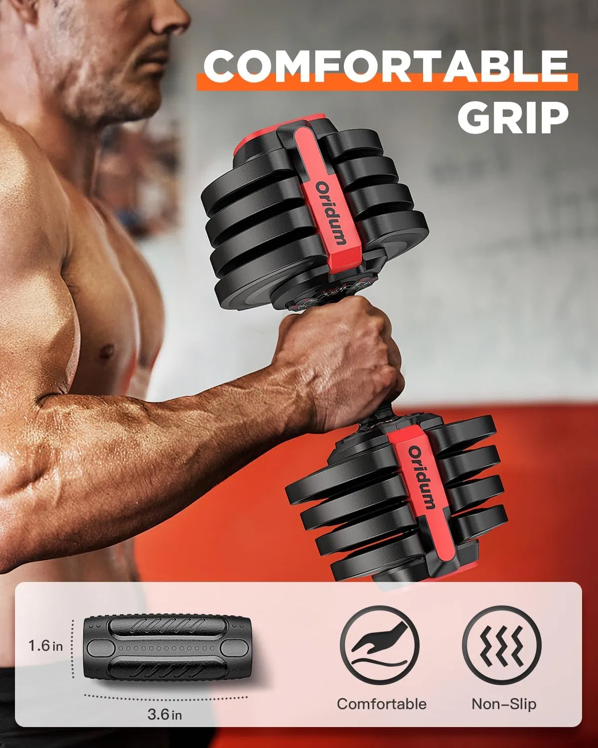 Fit PRO Flexweight: Versatile 3 in 1 Adjustable Dumbbell Set