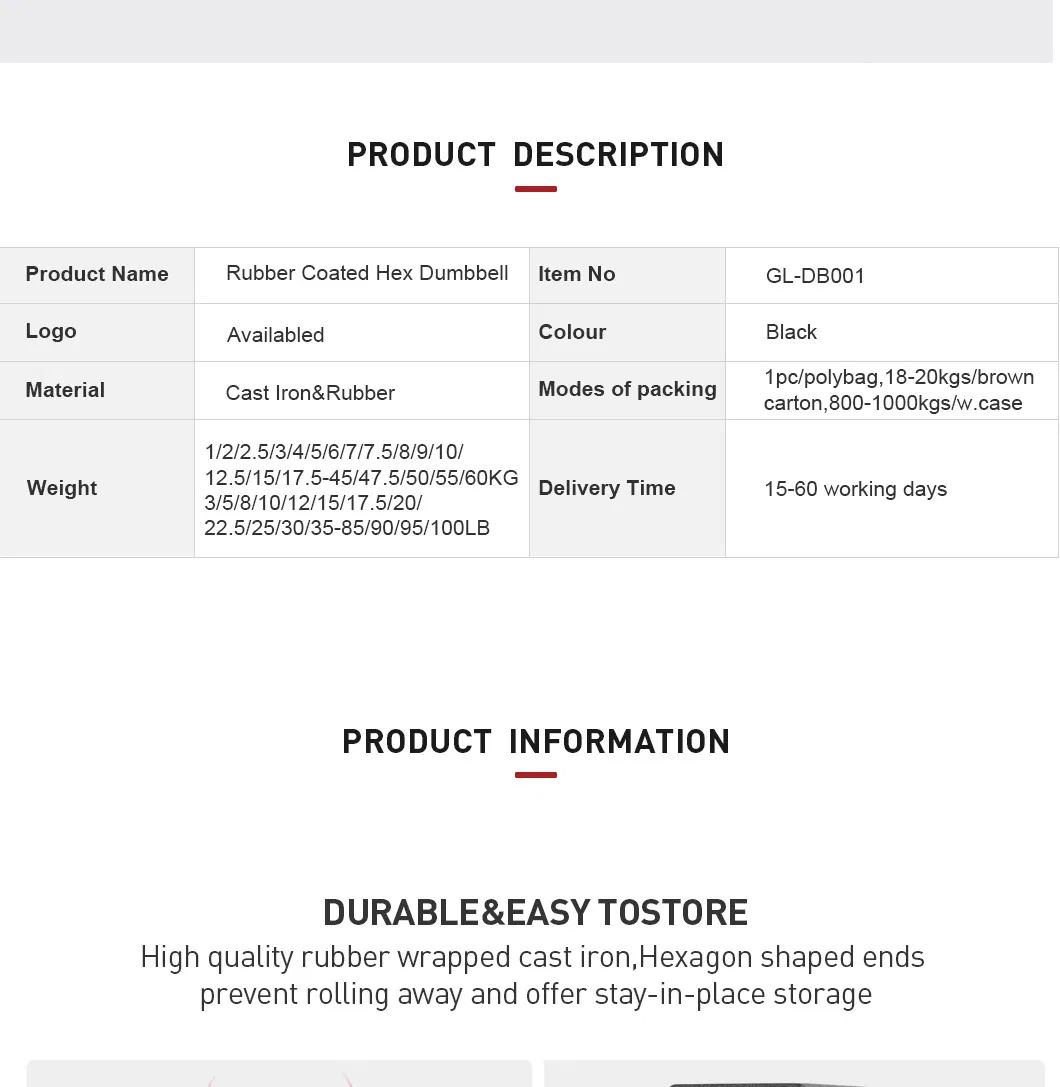 Hex Dumbbell Detail 2
