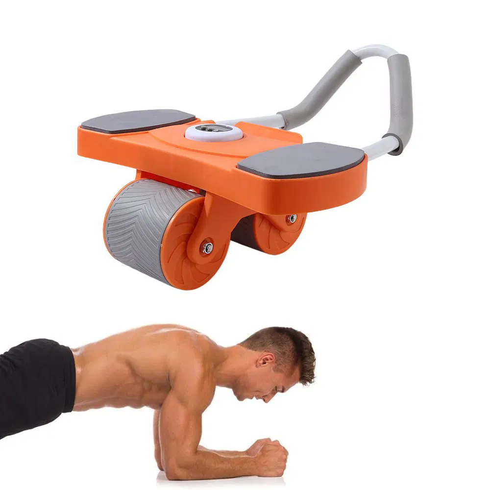 Adjustable Abdominal Wheel Exercise Wheels for ABS Compact Fitness Roller Wheel with Timers and Counters for Home Gym Company