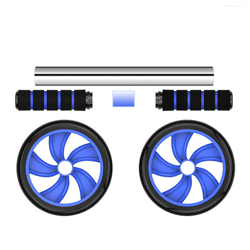 Portable Home Gym Fitness Exercise Healthy Mute Abdominal Wheel