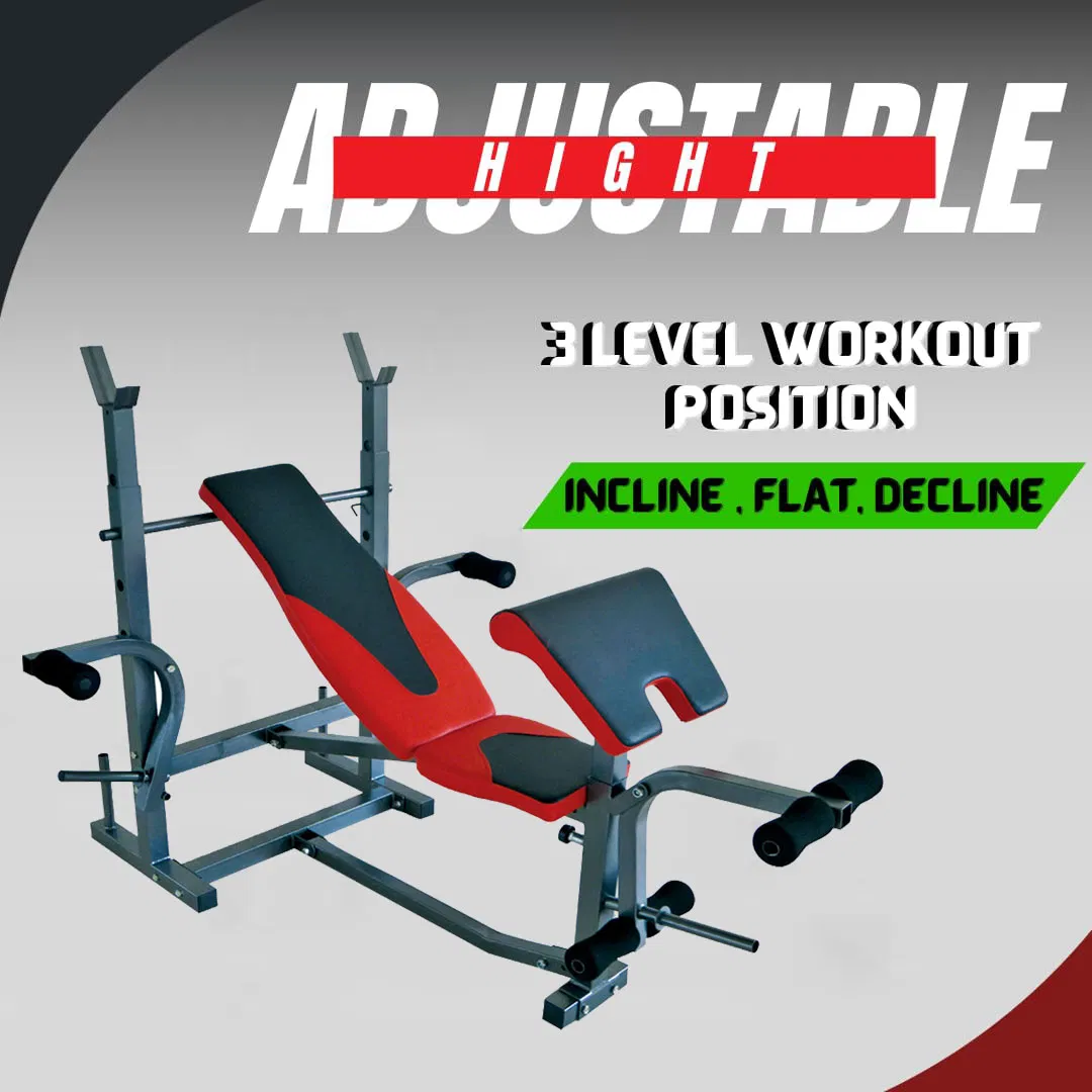 Multifunctional Plate Loaded Gym Equipment Weight Bench Gym Bench for Body Building