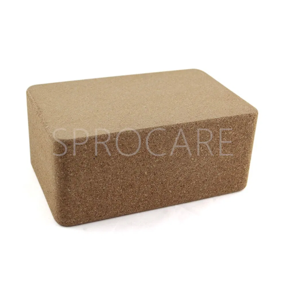 FSC Natural Corkwood Foam Roller Fascia Roller Yoga Massage Roller