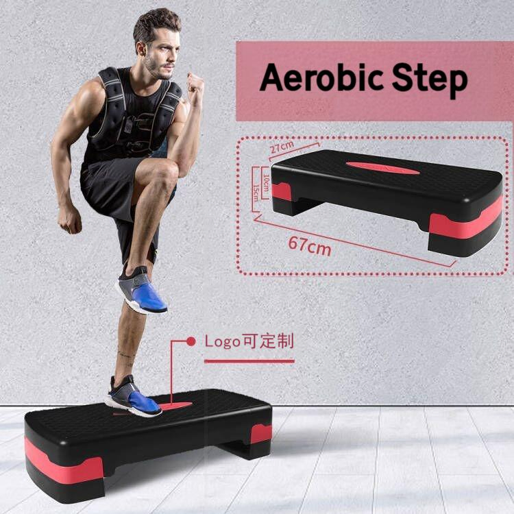 Signature Fitness Adjustable Workout Aerobic Stepper Step Platform Trainer