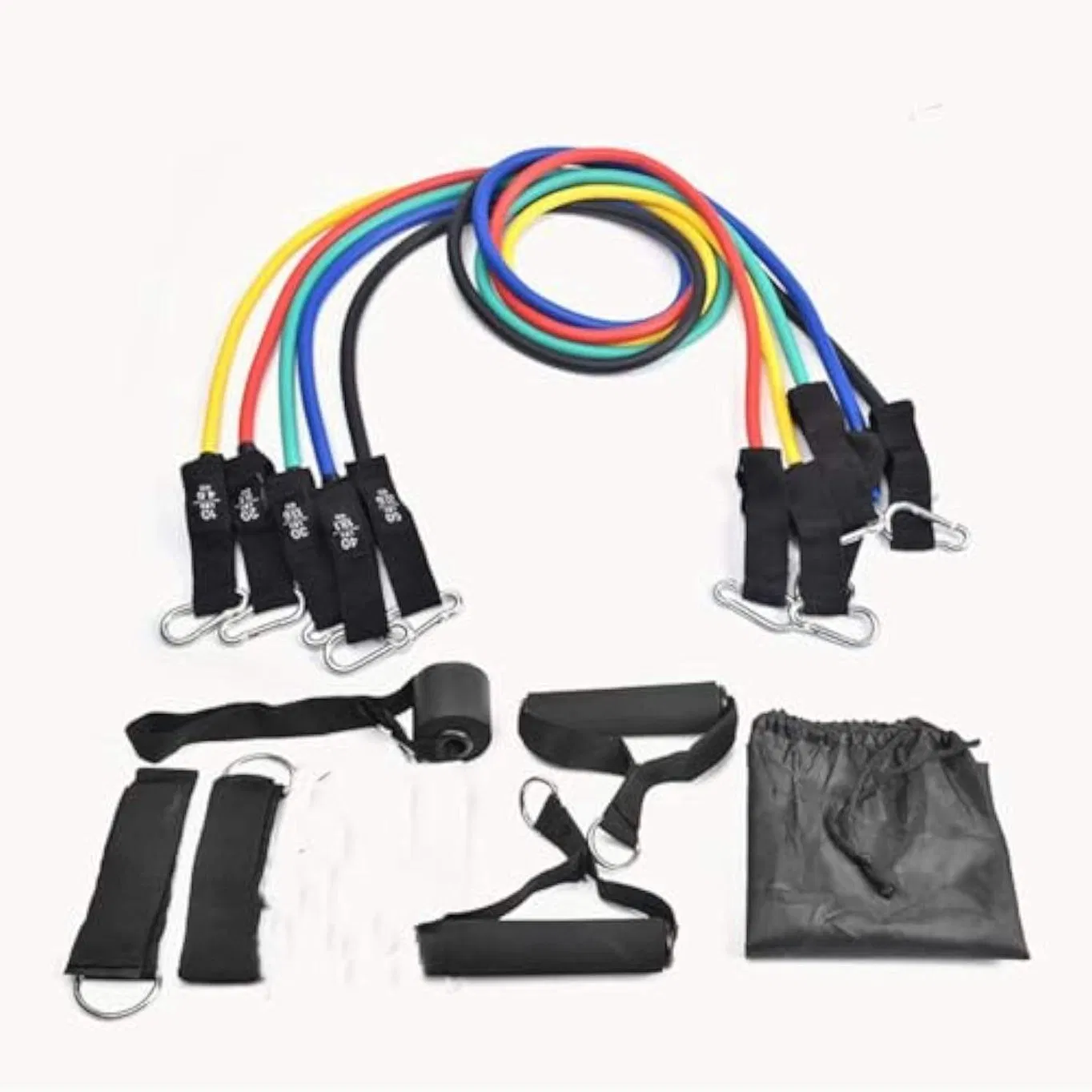 Home Gym Fitness Resistance Workout Training Yoga Exercise Latex Pull Band Rope Tube