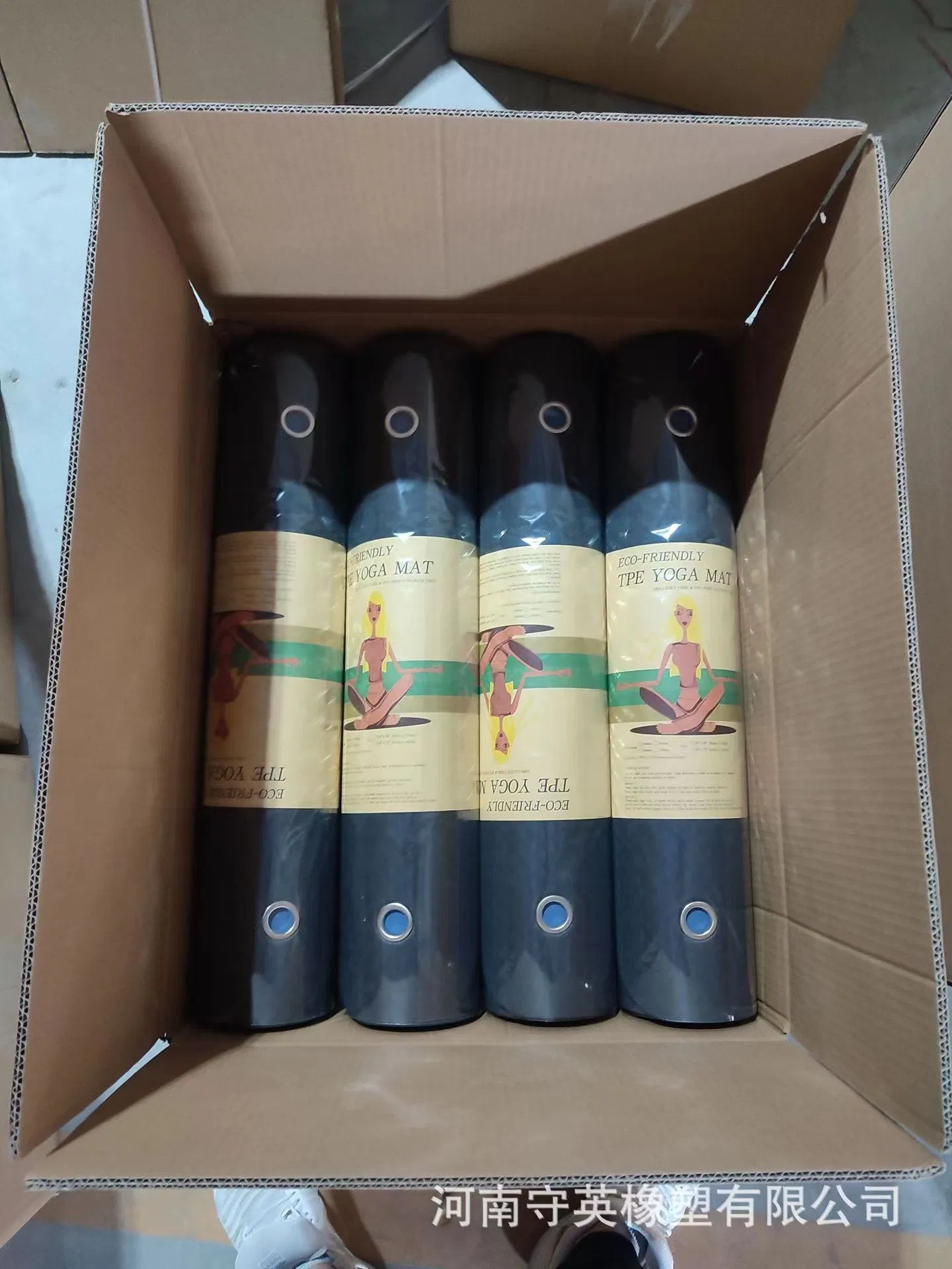 Yoga Mat 10mm Hangable Extra Wide and Extra Thick Non Slip Exercise &amp; Fitness Yoga Mat with Band