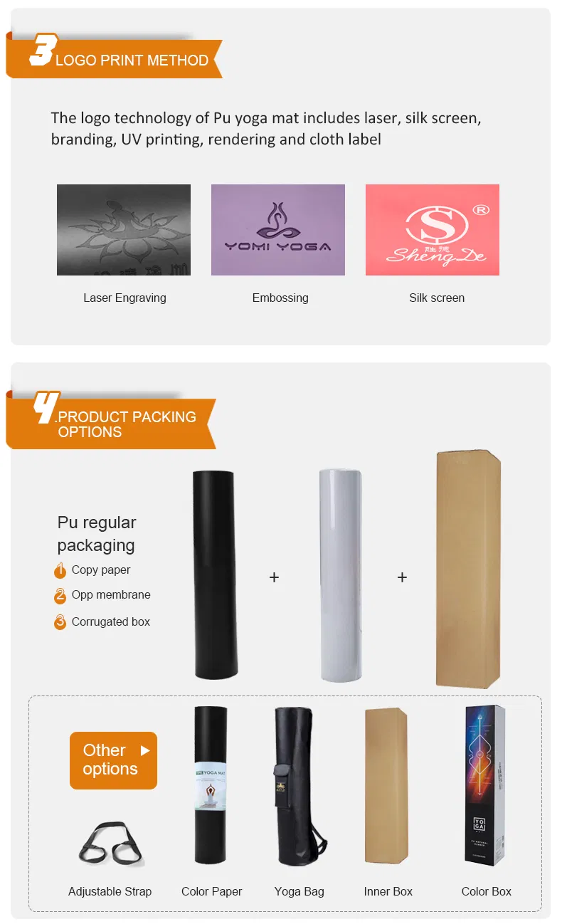 PU Rubber Yoga Mat View 7