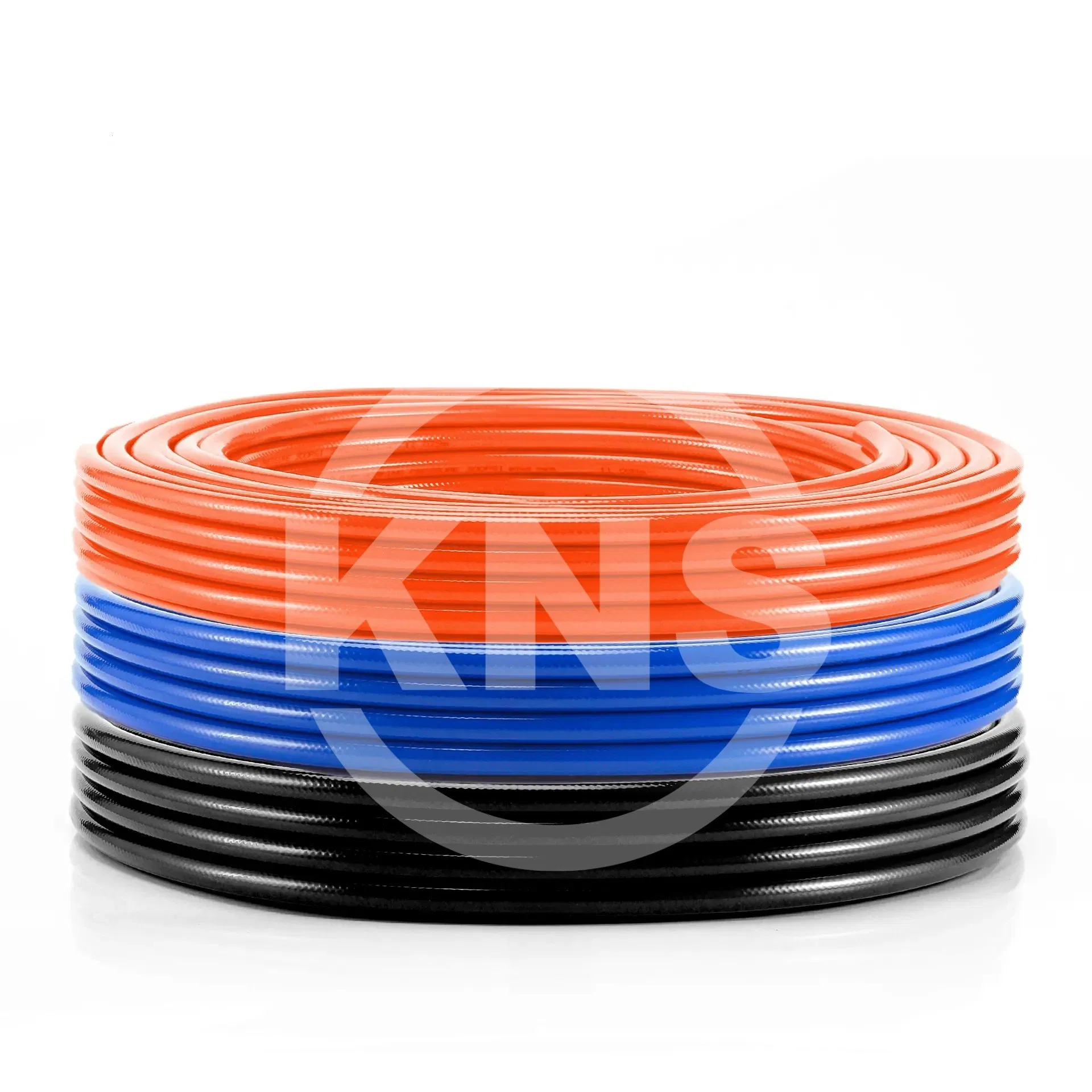 Polyurethane PU Braid Reinforced Tube Hose PU Pipe High Resistance Pneumatic Industry Use Yarn Clamping Tube