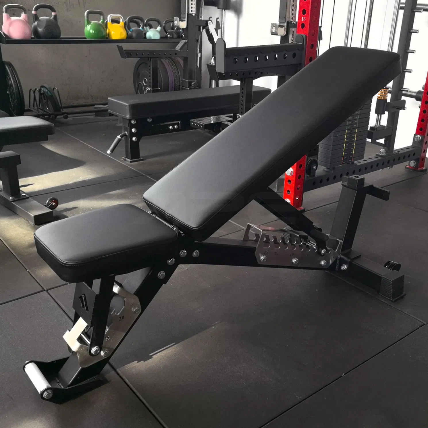 Ape Fitness Power Bench Gym Home Adjustable Weight Bench Incline and Decline