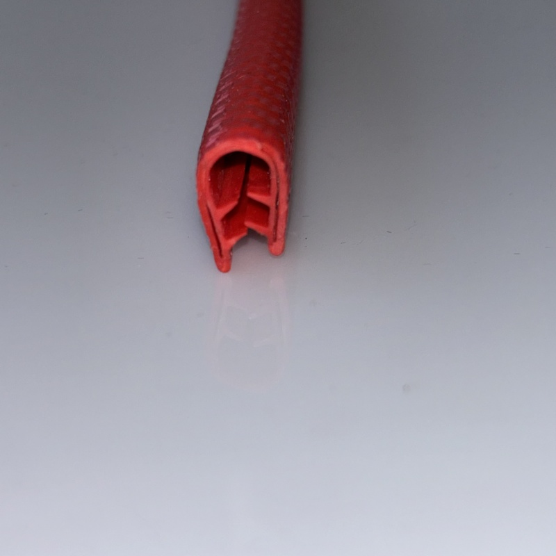 PVC Anti-Collision Sealing Strip, U-Shaped Metal Sheet Decorative Strip