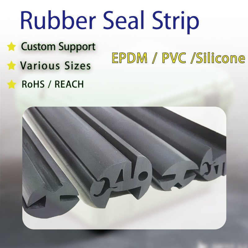 EPDM Compression Sealing Strip for T Slot Door Frames