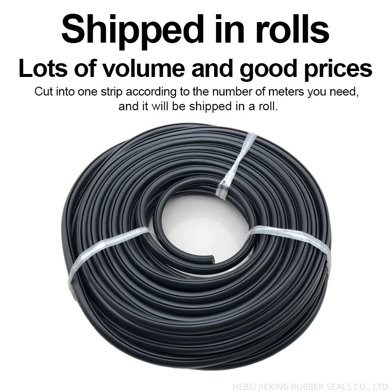 Windproof Waterproof Pressure Strip EPDM Automotive Glass Windshield Sealing Strip