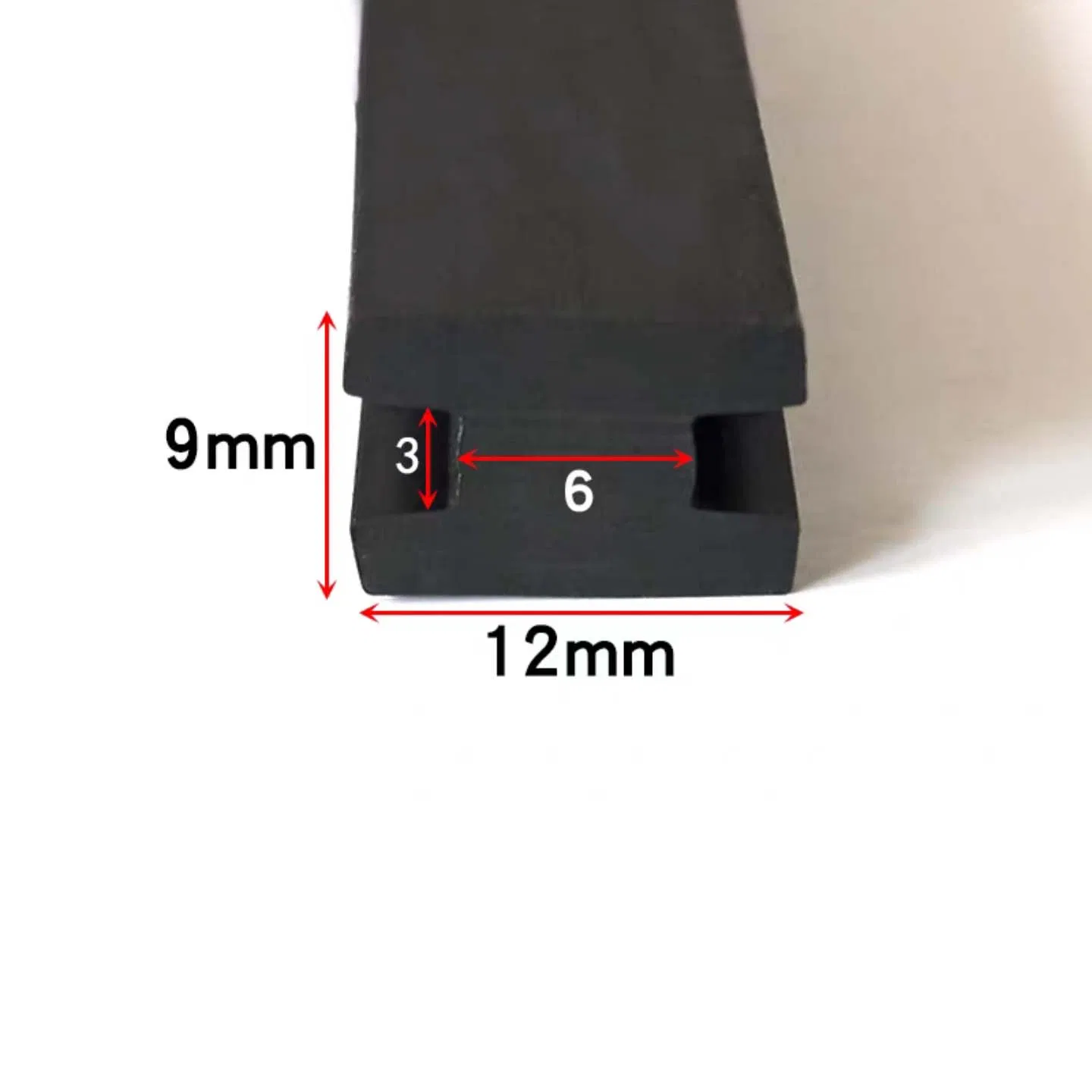 High Elastic Silicone Rubber Seal Strip Waterproof Dustproof and Noise Reduction Door and Window Automotive Universal Sealing