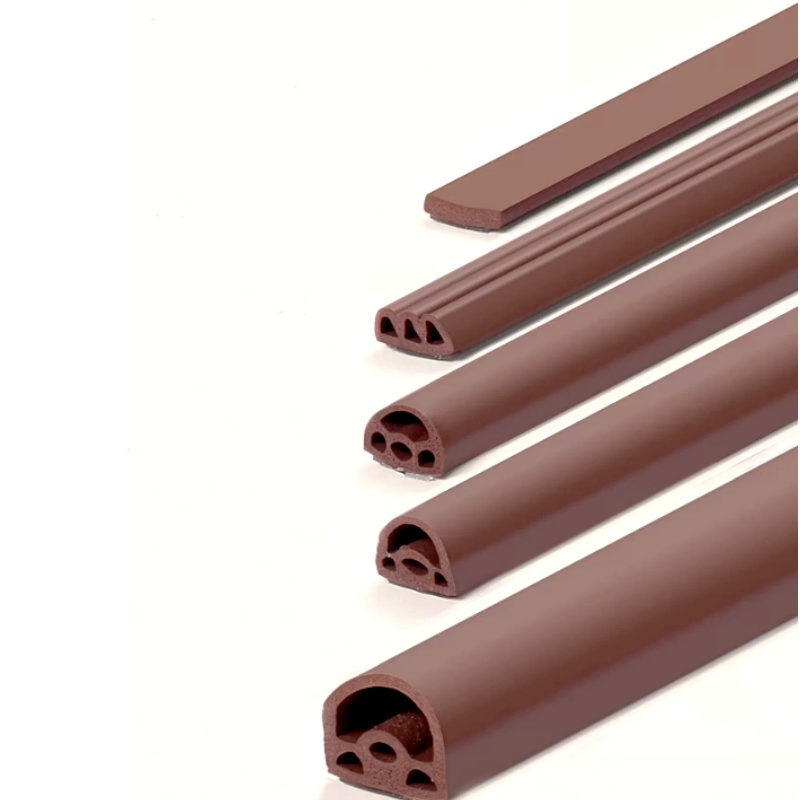 High Quality Self Adhesive Car Weather Stripping Caulk Strip Flexible Automotive Door Window Gap Silicone Rubber Sealing Strip