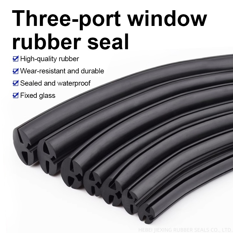 Windproof Waterproof Pressure Strip EPDM Automotive Glass Windshield Sealing Strip