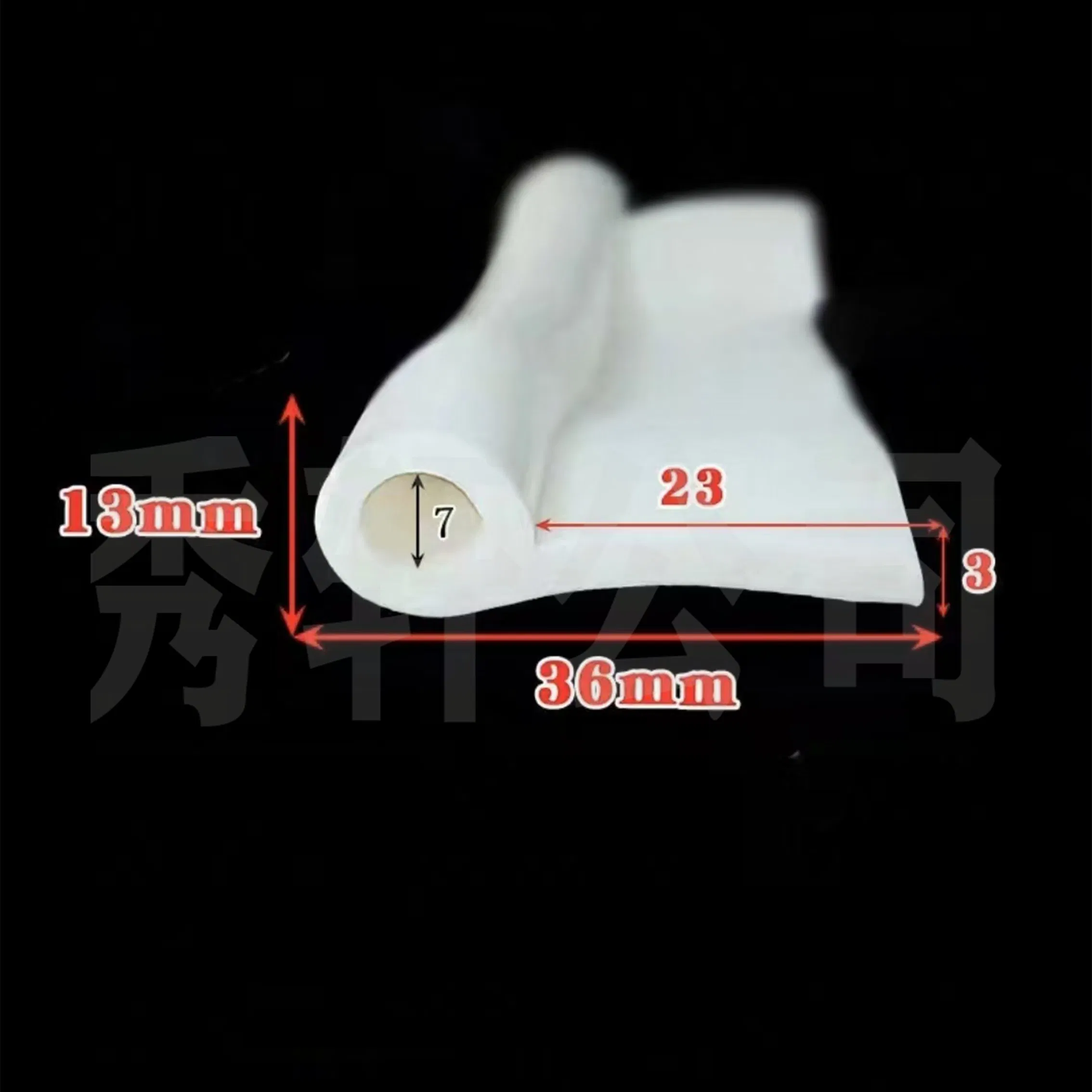 High/Low Temperature Resistant Automotive Silicone Rubber Sealing Strip Compatible with Multiple Vehicle Models Quality Guaranteed