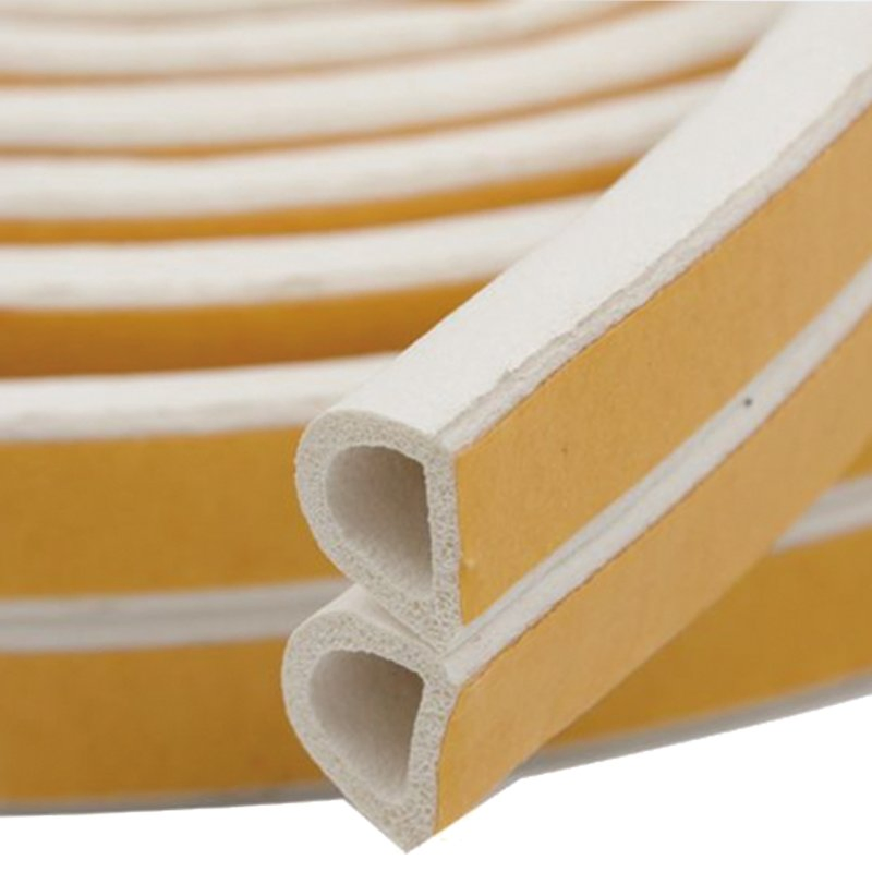 Silicone Foam Strip Seal for Entry Wooden Door Frame