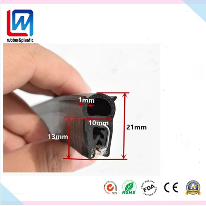 Top Bubble EPDM Door Gasket Seal Rubber Sealing Strips for Automotive, Container Rear Door