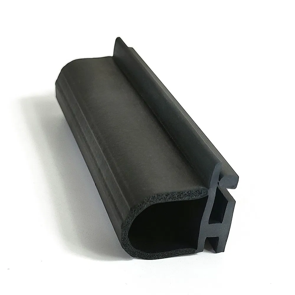 Flexible Seamless Heavy Duty D Shape Rubber Gaskets and Hygienic Door Threshold Sealing Strip for Cold Storage