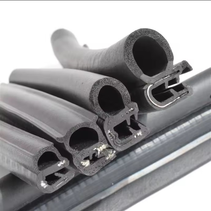 Factory Custom Size U-Type Edge Trim Strip Car Gasket Flexible Durable Automotive Door Weatherstrip EPDM Rubber Sealing Strip