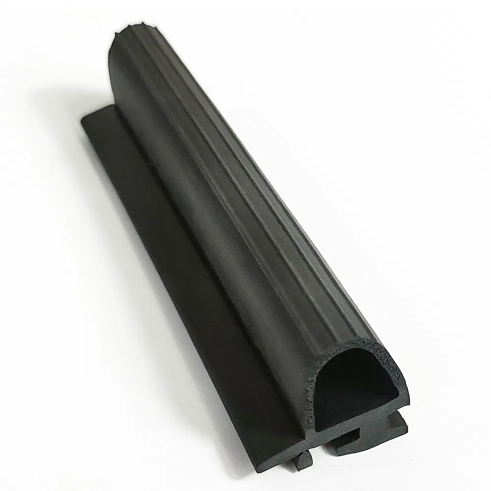 Flexible Seamless Heavy Duty D Shape Rubber Gaskets and Hygienic Door Threshold Sealing Strip for Cold Storage