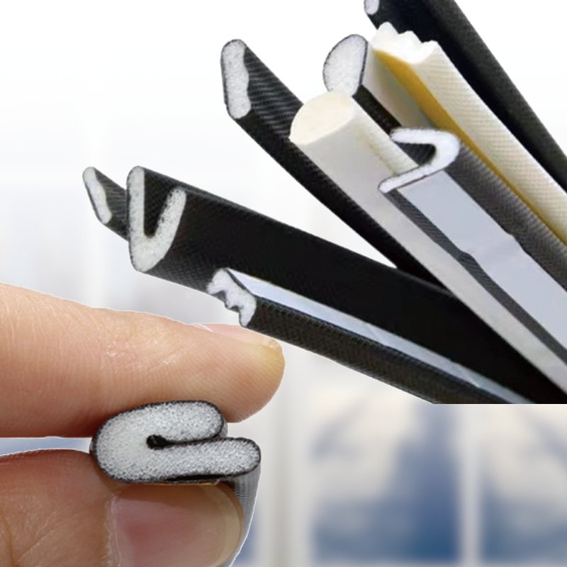 Silicone Foam Strip Seal for Entry Wooden Door Frame