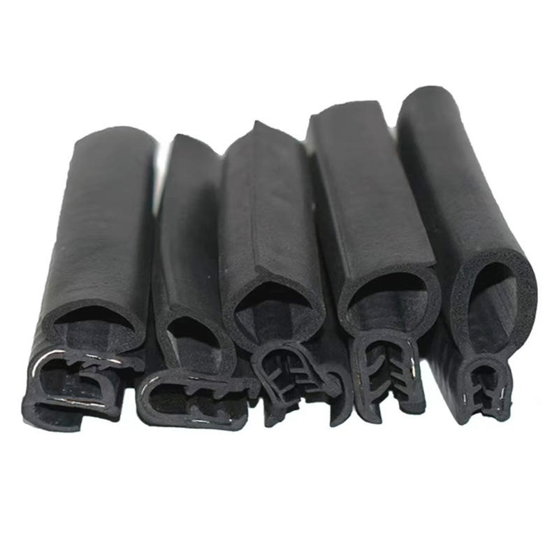 Universal Automotive Rubber Seal Weatherstrip for Car Door Sound Insulation Noise Reduction Waterproof Dustproof Windproof Weathertight Sealing Strip
