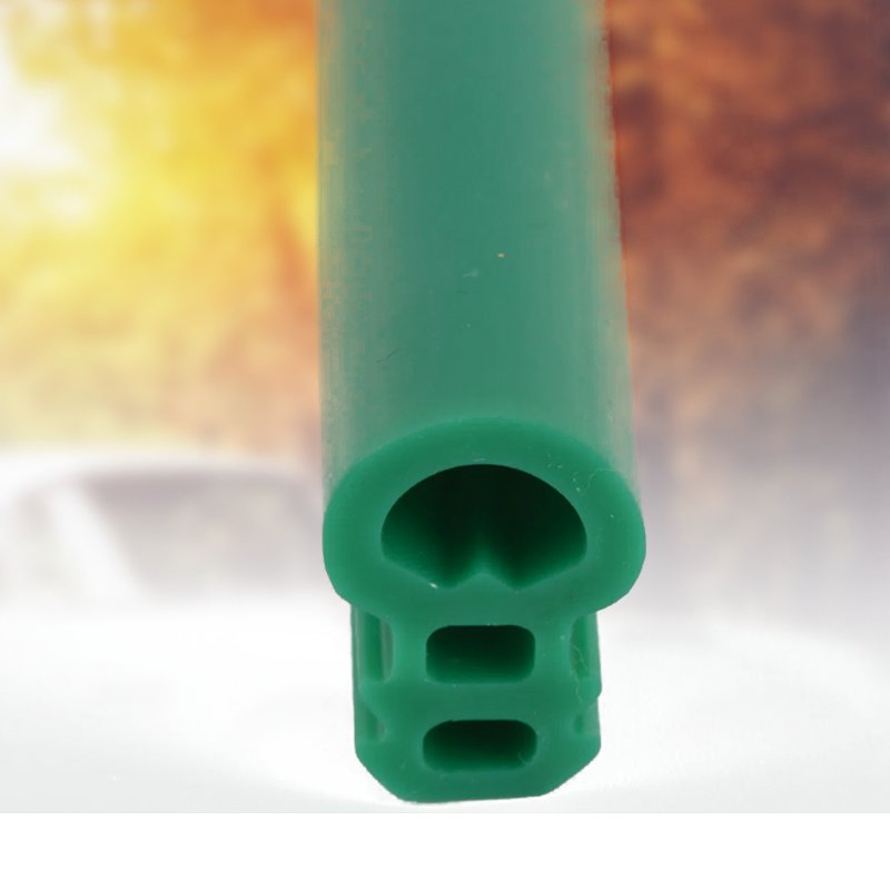 Black EPDM T Type Sponge Weatherproof Rubber Window Frame Seal