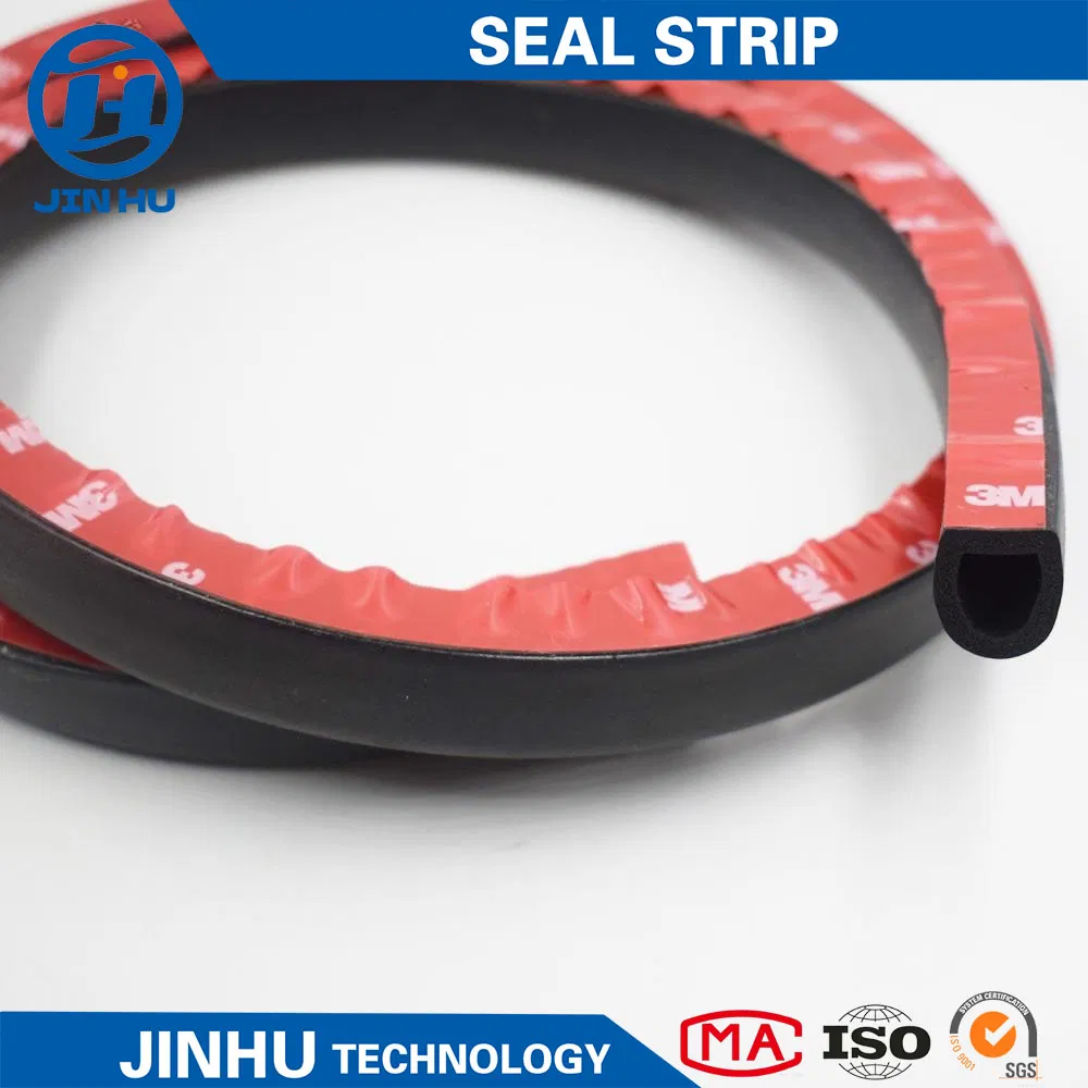 Extruded Rubber EPDM/Silicone/PVC Sealing Strip for Automotive Glass Windshield