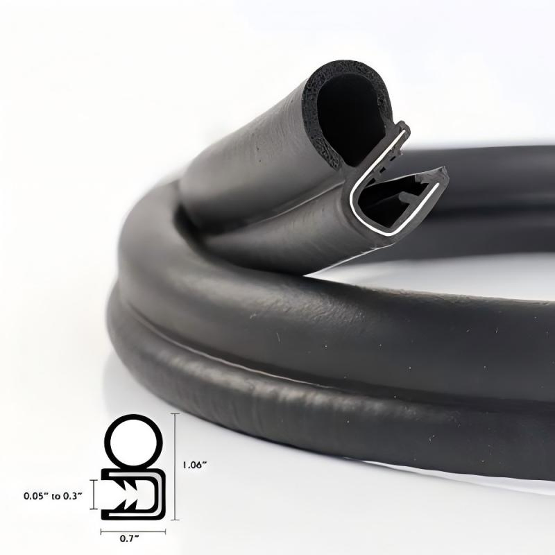 Hot Selling Car Door and Window Rubber Composite Rubber Sealing Strip U-Shaped EPDM Rubber Profile Sealing Strip Trunk Sealing Strip (OEM)