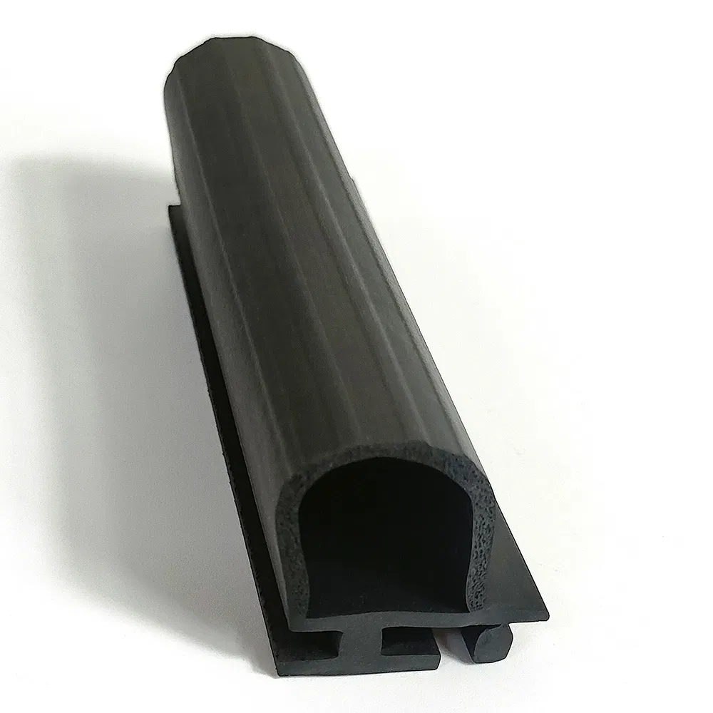 Flexible Seamless Heavy Duty D Shape Rubber Gaskets and Hygienic Door Threshold Sealing Strip for Cold Storage