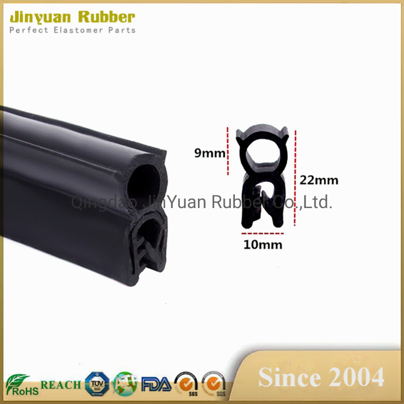 China Supplier Automotive Top Side Bubble Rubber Co-Extrusion Sealing Profile Trunk Boot Seal Lid Container Weatherstrip Boat Hatch Seal