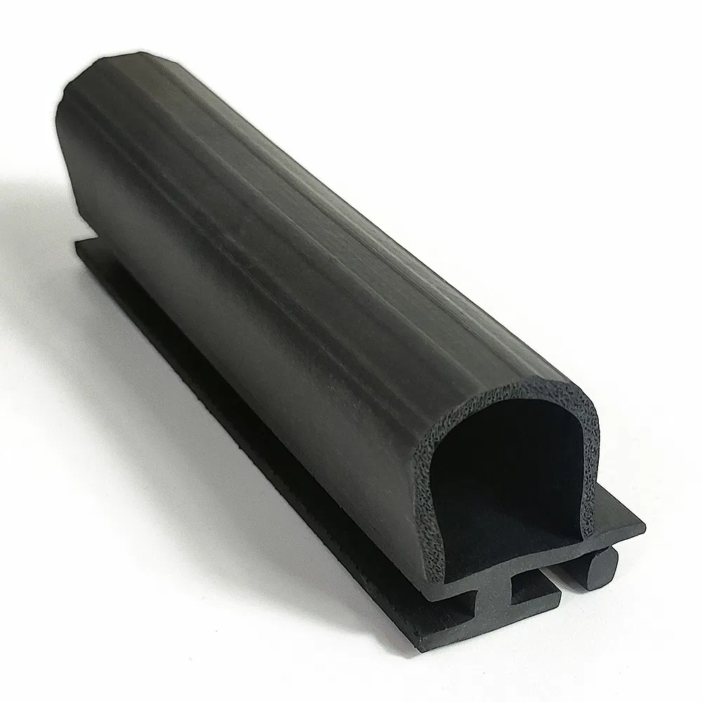 Flexible Seamless Heavy Duty D Shape Rubber Gaskets and Hygienic Door Threshold Sealing Strip for Cold Storage