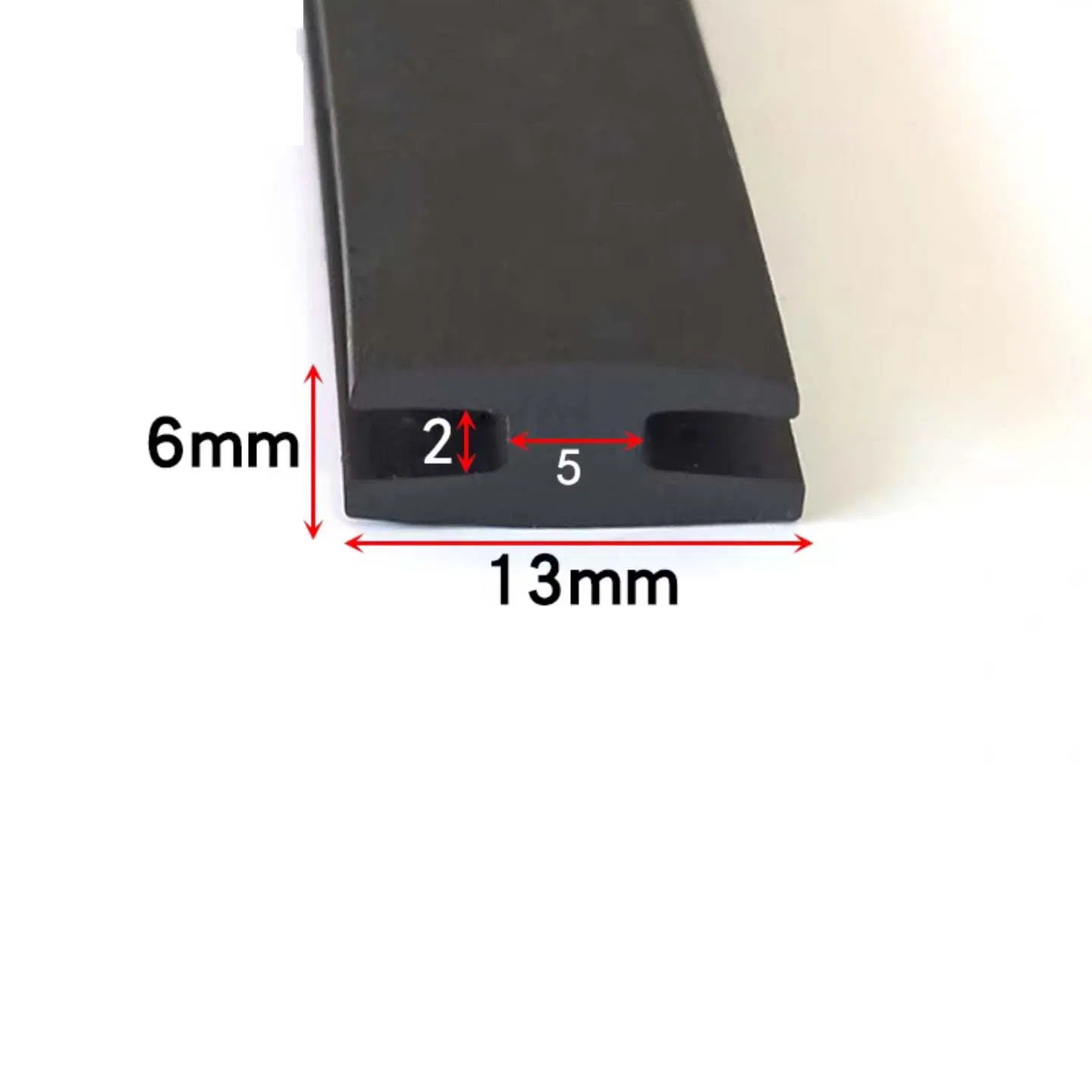 High Elastic Silicone Rubber Seal Strip Waterproof Dustproof and Noise Reduction Door and Window Automotive Universal Sealing