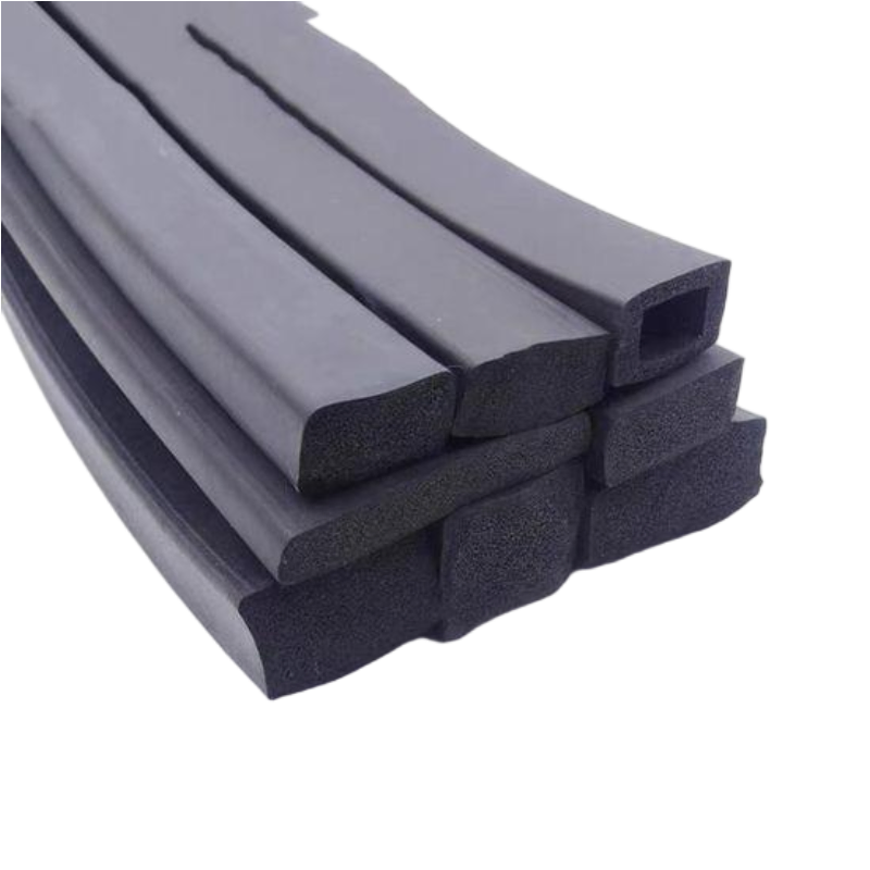 Hot Selling Sponge EPDM Rubber Sealing Strip Square Foam Sponge Strip Door and Window Rubber Sealing Strip Rubber Sponge Gasket