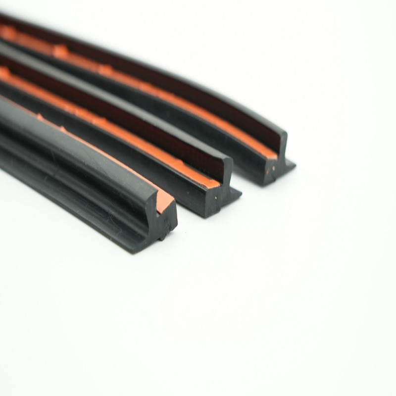 OEM Black Weather-Resistant Rubber Seal Strip for Car Trunk