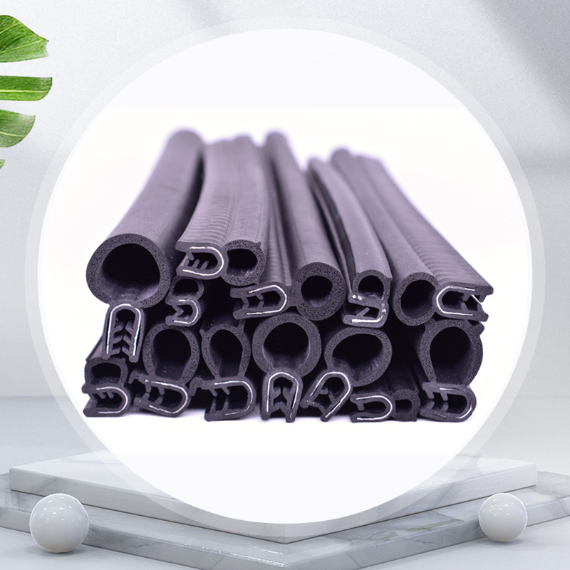 High Density Automotive Car Door Rubber Seal Weatherstrip Sound Insulation Noise Reduction Waterproof Dustproof Windproof Sealing Strip