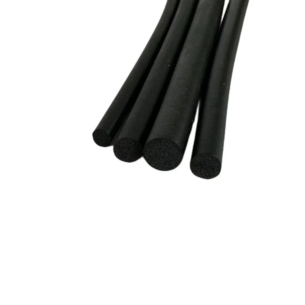 Round Strip Oil Resistant 1-80mm Automotive Anti-Collision Rubber Strip