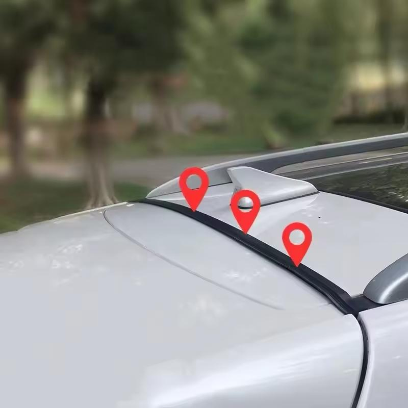 Car Self-Adhesive Rubber Seal Strip Dustproof Soundproof Car Roof Trunk Lid Gap Sealing Strips