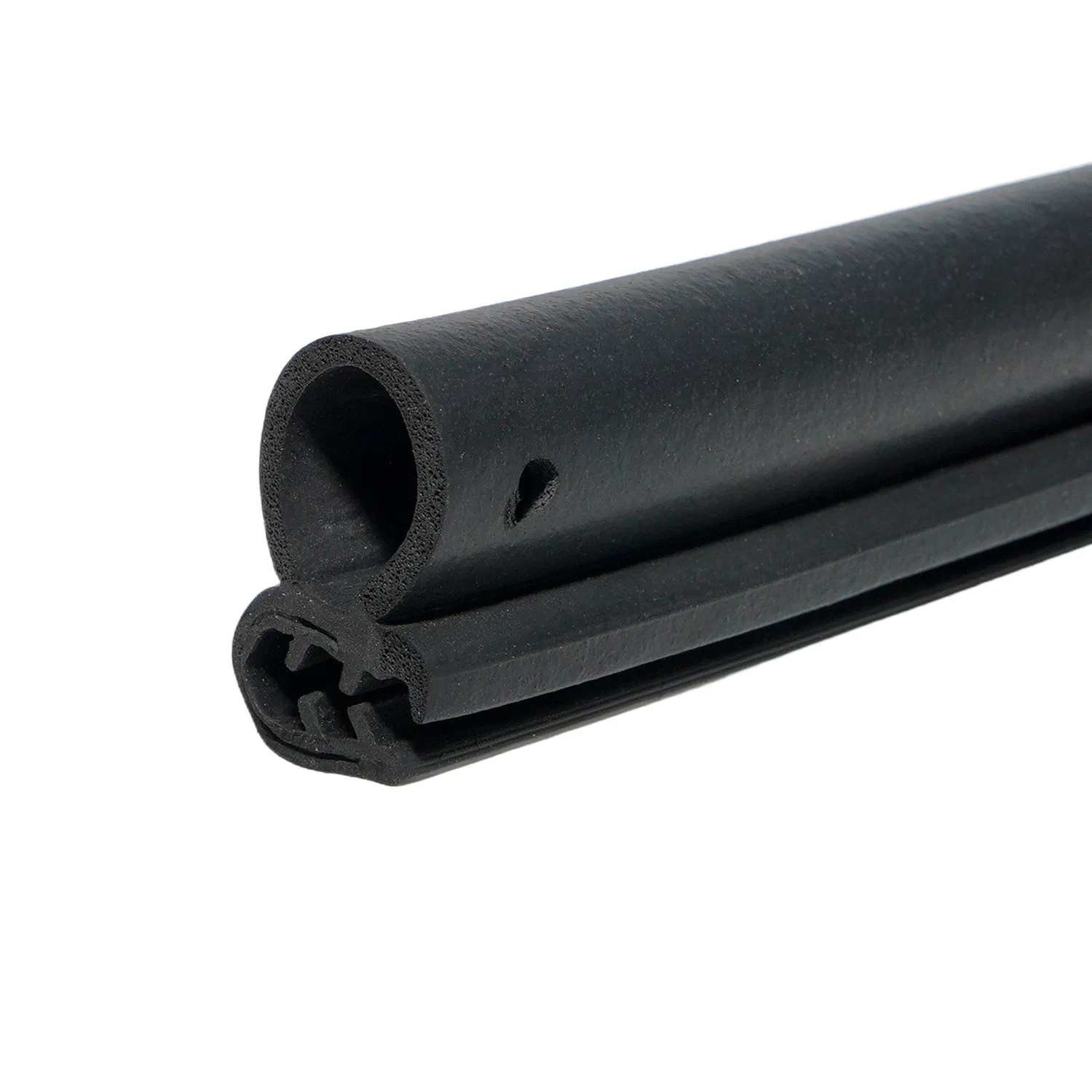 B-Pillar Automotive Seal Strip Built-in Steel Strip Slot-Type Anti-Collision Seal Strip