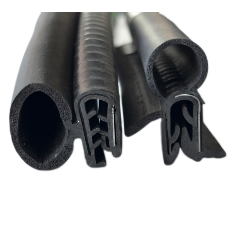 Custom EPDM Rubber Steel Edge Sealing Strip for Automotive