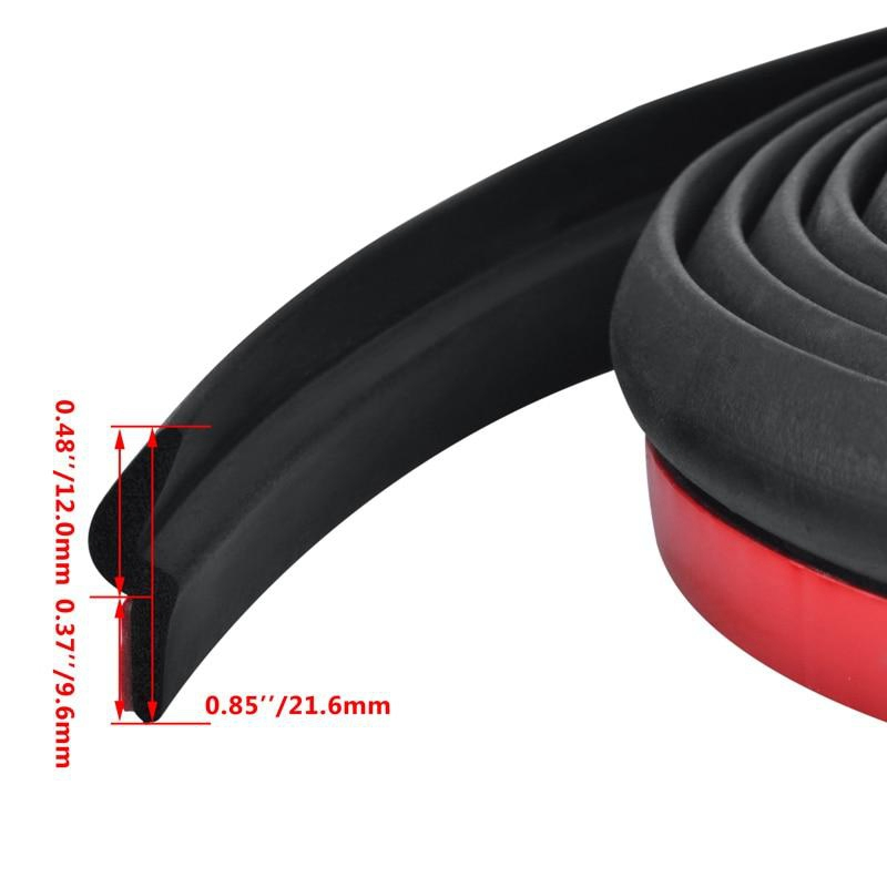 Universal Car Weather Stripping, Self Adhesive Automotive Door Rubber Weather Draft Seal Strip
