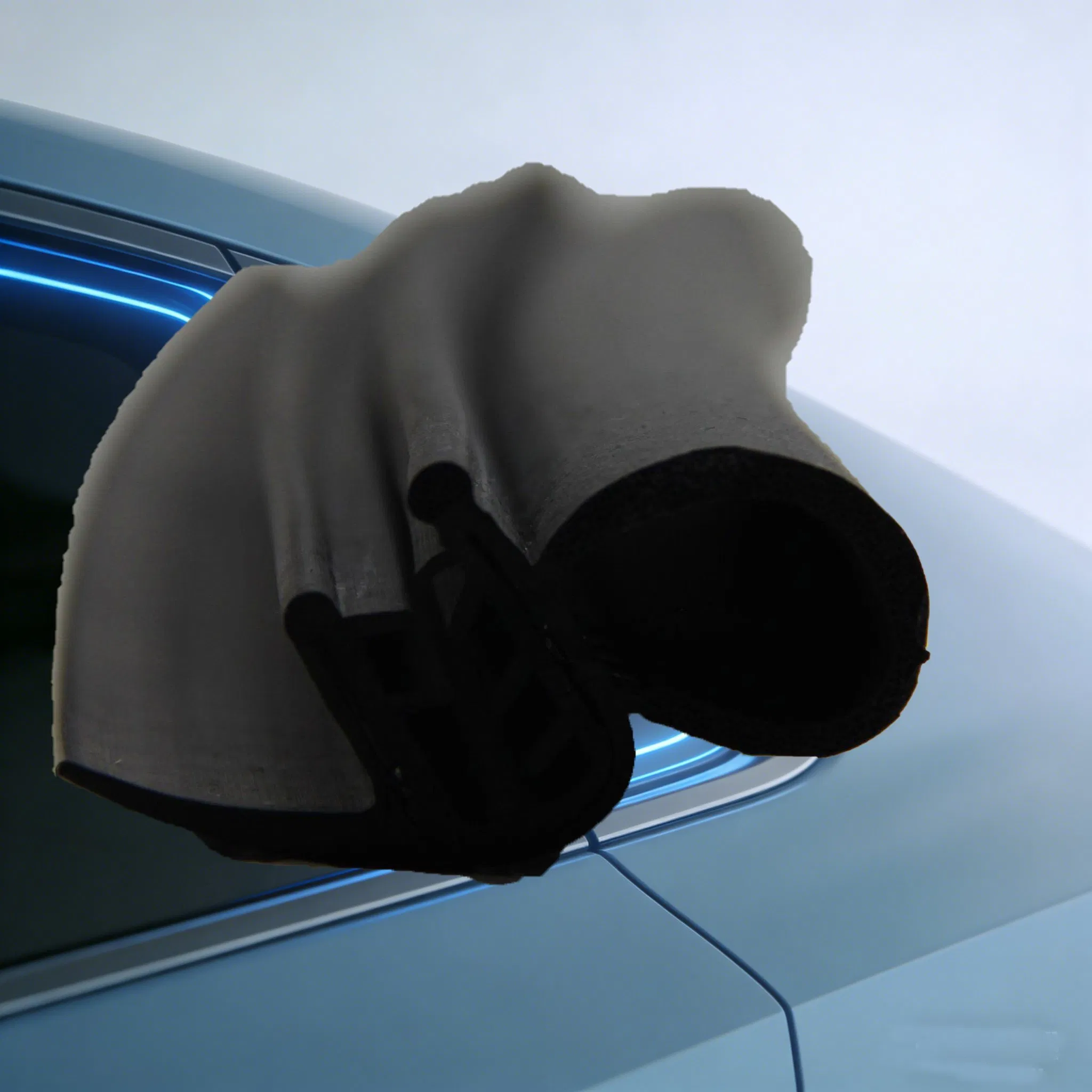 Automotive Door &Trunk Rubber Edge Trim Sealing Strips with Side Sponge Bulb