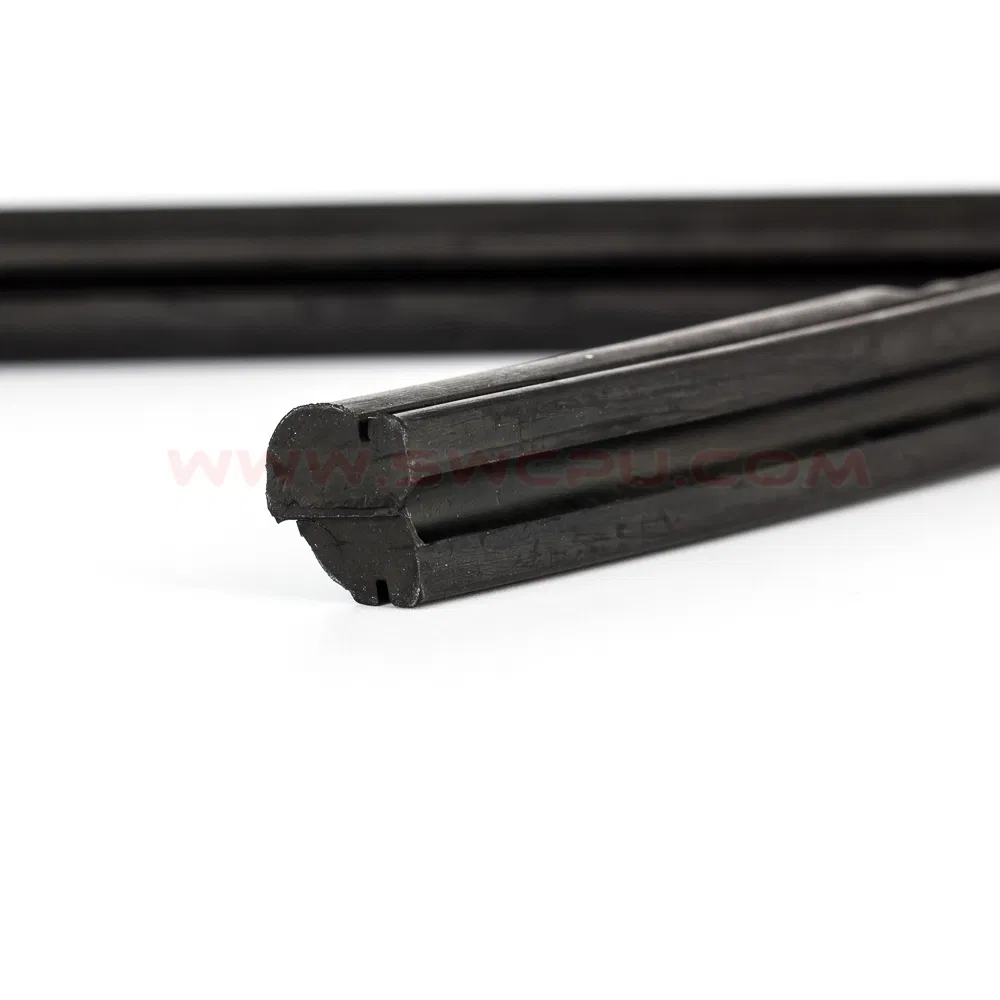 Automotive Waterproof Flat Silicone Rubber Seal Strip for Windows / Doors