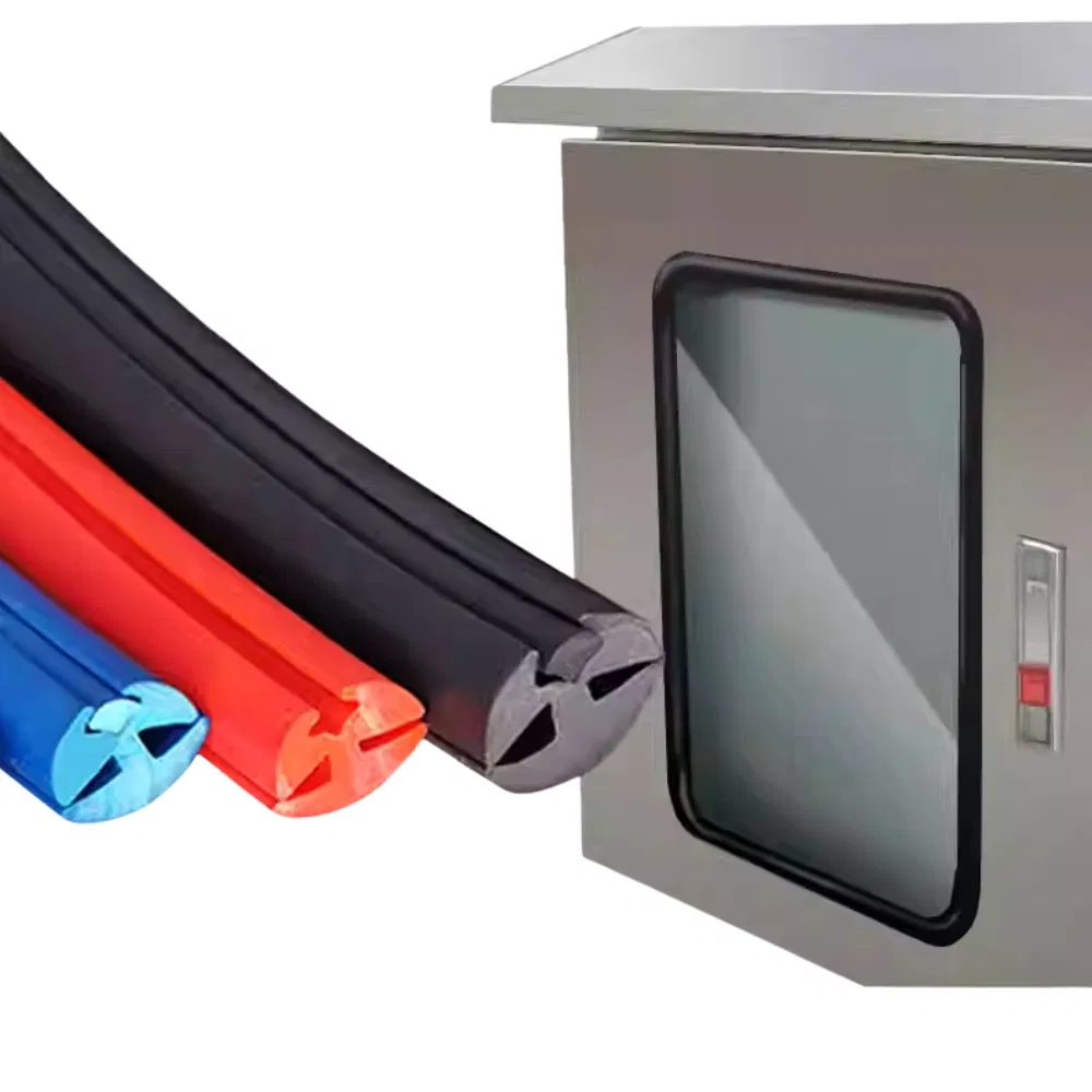 Three Port EPDM Glass Seal Display