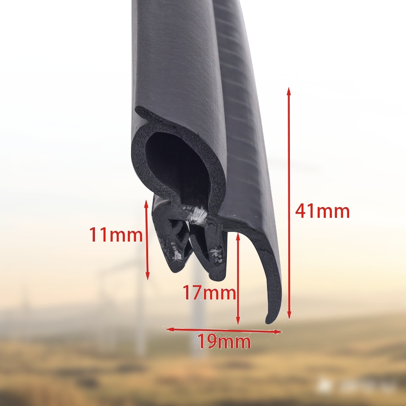 EPDM Steel Reinforced Composite Rubber Strip for Automotive Door and Window Sealing