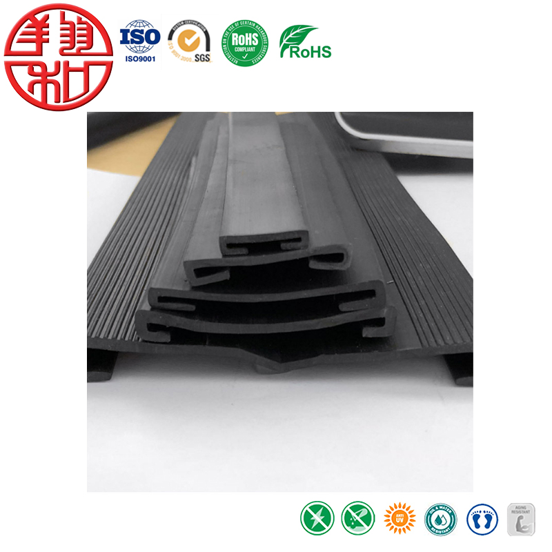 Processing Customizing Silicone/EPDM/Rubber/Foam/FKM Strips Extruded Special-Shaped O-Ring Sealing Strips