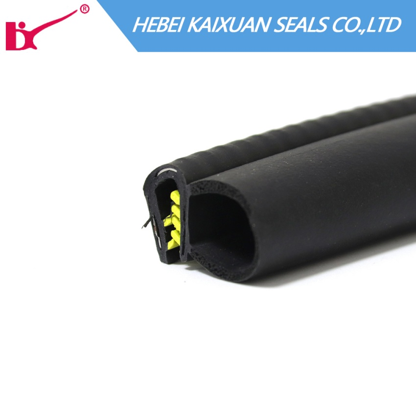 Automotive Three-Piece Material Sunroof Door Edge Protection EPDM Rubber Seal Strip for Door Edge