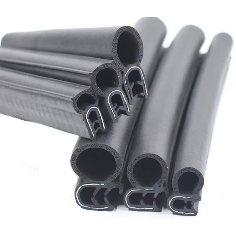 High Density Automotive Car Door Rubber Seal Weatherstrip Sound Insulation Noise Reduction Waterproof Dustproof Windproof Sealing Strip